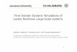 Time Domain Dynamic Simulations of Locally Nonlinear … · System identification of large-scale linear and nonlinear structural dynamic ... Matlab routines with C code ... ball and