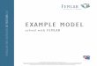 EXAMPLE MODEL - Institutionen för tillämpad fysik och ... II/Practice...FEMLAB | 1-3 Model Library FEMLAB/Multiphysics/electrical_heating Model Navigator • Start FEMLAB from the