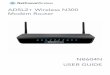 ADSL2+ Wireless N300 Modem Router · 8 NetComm Wireless NB604N User Guide YML604X NB604N default settings The following tables list the default settings for the NB604N
