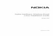 Nokia Intellisync Mobile Suite Linux Installation Guide Intellisync Wireless Email Linux Installation Guide 3 Nokia Contact Information ... Menu commands Menu commands are separated
