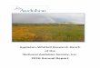 2016 Annual Report - Appleton-Whittell Research …researchranch.audubon.org/sites/g/files/amh846/f/static_pages/...2016 Annual Report. 2 Every experiment needs a control, but for