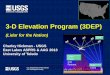 3-D Elevation Program (3DEP)egl.asprs.org/wp-content/uploads/2013/11/3DEP-at-East...U.S. Department of the Interior U.S. Geological Survey 3-D Elevation Program (3DEP) (Lidar for the