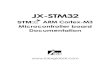ARM Cortex-M3 Microcontroller board ARM Cortex-M3 microcontroller board l 3 Preface The STM32 evaluation boards provide complete development platforms for the STM32F103 ARM Cortexâ„¢
