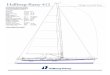 Hallberg-Rassy 412 Design: Germán Frers · Designer Germán Frers ... (windlass, chain and bow anchor is an extra). Stowage ... separate gas locker accessible from the bathing platform