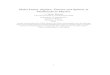 Multi-Linear Algebra, Tensors and Spinors in Mathematical ...moretti/tensori.pdf · Multi-Linear Algebra, Tensors and Spinors in Mathematical Physics. by Valter Moretti ˜moretti/home.html