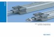ISO 15552 cylinders - :: SMC ::€¦ · ISO 15552 cylinders. Unique combination of light weight and top mechanical specifications High accuracy covers and tie rod nuts simplify the
