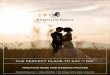 THE PERFECT PLACE TO SAY “I DO” - Predator Ridge · PREDATOR RIDGE 2018 WEDDING PACKAGE THE PERFECT PLACE TO SAY “I DO ... unforgettable wedding for you that is customized with
