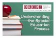 Understanding the Special Education ProcessTIPS.pdf · special education graduated with a diploma. ... Independent Educational Evaluation “at public expense ... • Prepare a “Parent