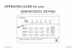 OPERATING GUIDE for your GEM-RP3DGTL KEYPAD The GEM-RP3DGTL is a “smart”, interactive, menu-driven keypad designed for your Napco control panel. A digital display is provided to
