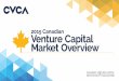2015 Canadian Venture Capital - MaRS Discovery District · 2015 Canadian Venture Capital Market Overview. Page | 1. Annual Trend Page | 2 367 433 536 2013 2014 2015 1,897 2,022 2,259