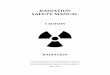 Radiation Safety Manual 2016 - California State University ... · radiation safety manual caution radiation california state university, fresno environmental health and safety may