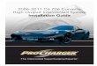 2006-2011 C6 Z06 Corvette High Output Intercooled System · ProCharger® C6 Z06 Corvette High Output Intercooled System. ... sway bar end links from the lower control arms and set