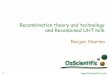 Recombination theory and technology and Recombined … · Recombination theory and technology and Recombined UHT milk ... min – Minimum amount of energy theoretically required to