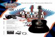 Rockmaster Acoustic/Electric - Peavey.com€¦ · Master Carton Weight: 13.25 lbs Rockmaster ... Guitar Dimensions: 38.25”H x 11.75”W x 2.375”D Guitar Weight (Out of Box): 5