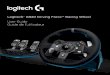 Logitech® G920 Driving Force™ Racing Wheel · Logith 920 riing Force™ 3 English What’s in the box 1. Racing wheel 2. Pedal unit 3. Power adapter 4. User documentation USB G920