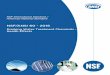 NSF/ANSI 60 - 2016 · Not for Distribution or Sale i NSF/ANSI 60 – 2016 . NSF International Standard/ American National Standard . for Drinking Water Additives ― Drinking water
