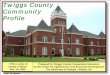 Twiggs County, GA, Community Profile - University of …caes2.caes.uga.edu/center/caed/pubs/documents/Twiggs_1108.pdf · Community Profile 37th in order of ... Twiggs Co Total = $80