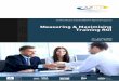 Measuring & Maximising Training ROI - AZTECHaztechtraining.com/.../2016/01/Measuring-Maximising-Training-ROI.pdfMeasuring & Maximising Training ROI An HR ... • Monitoring and evaluating