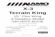 X-3 Terrain King - Alamo Industrial Industrial (Terrain King) 15 foot Flex Wing Mowers Model - 3 Gearbox 15 ft. / Flex Wing Mowers Production Date Serial Number Start.....to....End