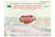 Innovative and Ecofriendly Research Approaches … and Ecofriendly Research Approaches for Plant Disease Management January 08–10, 2014 FIRST CIRCULAR Prof K E Lavande Hon’ble
