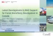 Latest Developments In R&D Support for Forest Biorefinery ... Soucy.pdf · Latest Developments In R&D Support for Forest Biorefinery Development In ... industrial processes; ... Computer