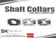 solid, split & stainless steel - Global Bearings and Power ...globalbearingspt.com/assets/idc-select-shaft-collar-brochure... · IDC SC225 2-1/4in ZINC PLATED COLLAR 2 1/4 3 1/4 15/16