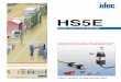 HS5E - IDEC Global Safety Door Lock Switches ... • The actuator is locked when energized. ... Locking Mechanism Spring Lock Type Solenoid Lock Type