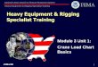 Heavy Equipment & Rigging Specialist Trainingmatf.org/training_material/hers/HERS3-1CraneLoadCharts-Mar08.pdf · Heavy Equipment & Rigging Specialist Training ... Boom over building
