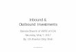Inbound & OutboundInvestments - baroda-icai.org · Inbound & OutboundInvestments Baroda Branch of WIRC of ICAI ... 9 Practo 12 9 27 49 http ... projects committing 30 percent of the