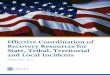 Effective Coordination of Recovery Resources for State ... · Effective Coordination of Recovery Resources for State, Tribal, ... Recovery Support Function Model ... emergency management