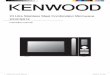23 Litre Stainless Steel Combination Microwave K23CSS12documents.knowhow.com/Kitchen Appliances/Kenwood_K23CSS12_I… · 23 Litre Stainless Steel Combination Microwave K23CSS12 