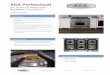 36” Dual Fuel Range with RapidBake Convection™ - pub 1/2016 rev 1 Oven Features ... AGA Professional 36” Dual Fuel Range with RapidBake Convection 