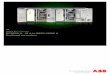 Flyer ABB DC Drives DCS800-A, 18 A to 9800/19600 A ... · Highlights – Assistant control panel providing intuitive use of the drive. ... DCS800-A01-0020-04/05-D 18 17 25 16 25 14