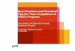 Best Practices and Practical Tips for Your … Practices and Practical Tips for Your Compliance & ... the compliance and ethics program by conducting effective training programs and