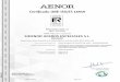 Certificado UNE-ISO/TS 16949 - sidenor.com · Certificado UNE-ISO/TS 16949 Rafael GARCÍA MEIRO Director General AENOR INTERNACIONAL, S.A.U. Génova, 6. 28004 Madrid. España Tel