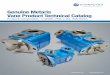 Genuine Metaris Vane Product Technical Catalog€¦ · 2 Hydraulex Global Genuine Metaris Vane Product Technical Catalog Genuine Metaris Vane roduct Technical Catalog Pumps and Components