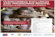 OVERCOMING EXCLUSION AND PROMOTING RIGHTSfile/...Human_Rights_Council_Side_Event_Flyer.pdf · OVERCOMING EXCLUSION AND PROMOTING RIGHTS: ... 16 September 2015 13:00-15:00 ROOM VIII
