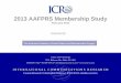 2013 AAFPRS Membership Study - Facial Plastic and ... · – to provide statistics and insights for facial plastic surgery – to provide trend information regarding the frequency