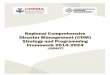 Comprehensive Disaster Management Strategy · i Regional Comprehensive Disaster Management (CDM) Strategy and Programming Framework 2014-2024 (DRAFT)