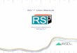 RS3™ User Manual - UNESP · AgriSpec, LabSpec, and TerraSpec. ASD Document 600545 Rev. E viii RS3™ User Manual  Chapter Preparing RS3 and the Spectroradiometer