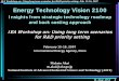 Energy Technology Vision 2100 - International Energy … · M. Akai; AIST 1 IEA Workshop on: Using long term scenarios for R&D priority setting; Feb. 15-16, 2007 Energy Technology