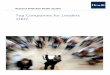 Top Companies for Leaders - HR Training | Leadership ... Research Highlights Asia... · The Top Companies for Leaders research helpsability t companies understand ... “I mak it