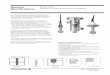 General Specifications - Yokogawa Electric Corporation · 4 GS 12D8J2-E-E Fittings for ISC40G(S)-GG Inductive Conductivity Sensors For liquid analysis, the sensors are frequently