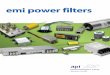 EMI Power Filters Brochure - eis.apitech.comeis.apitech.com/docs/EMI-Power-Filters.pdf · API TECHNOLOGIES • 8061 Avonia Rd. • Fairview, PA 16415 • Ph: 814-474-1571 • Fax: