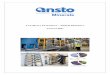 ANSTO Minerals 2017€¦ ·  · 2017-10-18We have had continuous involvement with Australia’s major operations, Ranger and Olympic Dam, since start-up. ... some of which involve