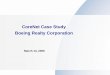CoreNet Case Study Boeing Realty Corporation · goals and objectives of The Boeing Company. Boeing Realty Corporation Alan DeFrancis . 9 ... Strategic Relationship Management Policies