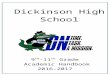 201schools.dickinsonisd.org/upload/page/0184/9th-11th grade... · Web viewStudents must also pass ELA 1, ELA 2, Algebra I, Biology, and US History STAAR EOC assessments as part of