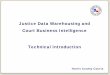 Justice Data Warehousing and Court Business Intelligence ... Orientation.pdf · into Court Data Warehouse systems optimized for Analytics/Reports. The Court/Justice Data Warehouse
