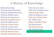 A History of Knowledge · A History of Knowledge Oldest Knowledge What the Sumerians knew ... –Ted Gioia: A History of Jazz (1997) –Mark Prenderast: The Ambient Century (2000)