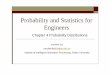 Probability and Statistics for Engineers - Weeblyabdulrehmann.weebly.com/uploads/8/4/3/0/8430571/chapter4part1liu... · Probability and Statistics for Engineers Chapter 4 Probability